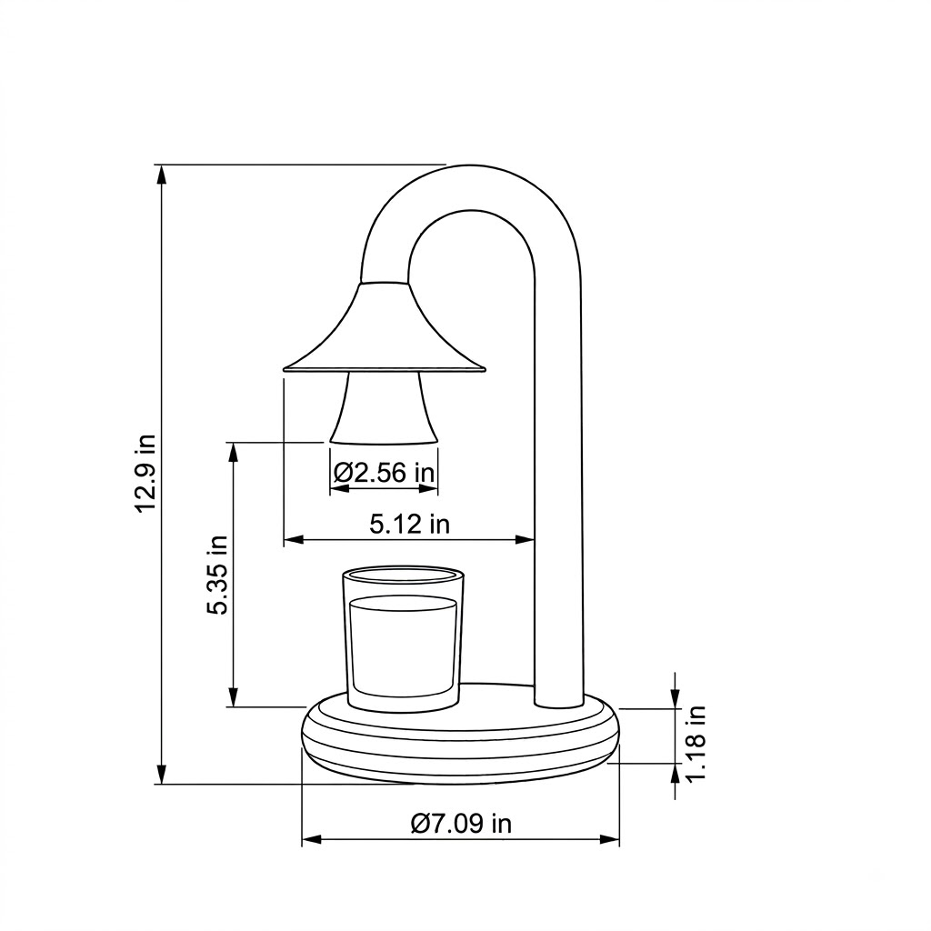 Aurelio Candle Warmer Lamp