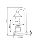 Aurelio Candle Warmer Lamp