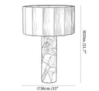 Aurelio Marble Table Lamp