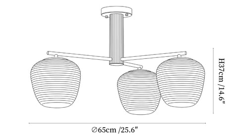 Auren Branch Ceiling Light