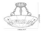 Aureon Alabaster Ceiling Light