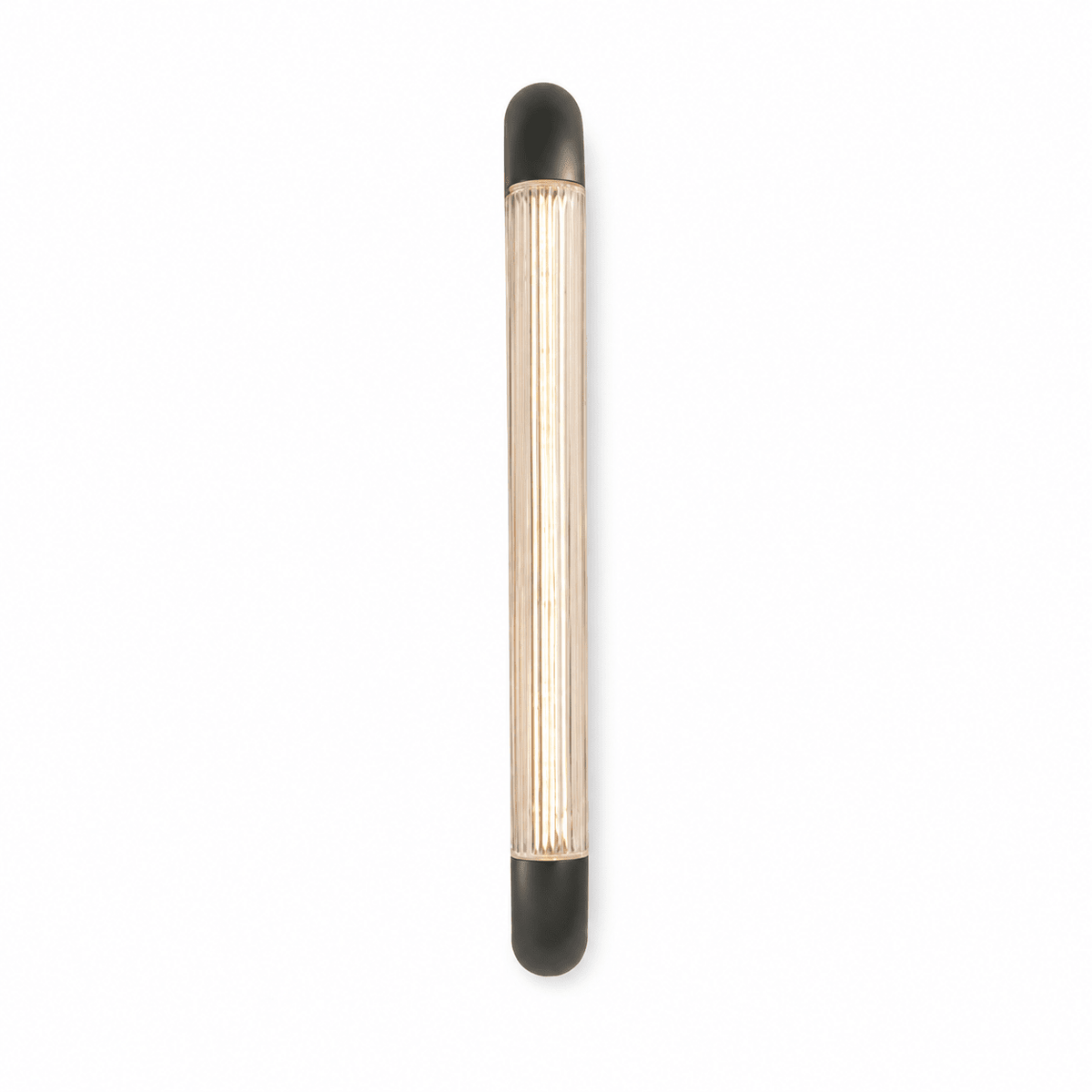 Aurevane Ribbed Glass Wall Sconce