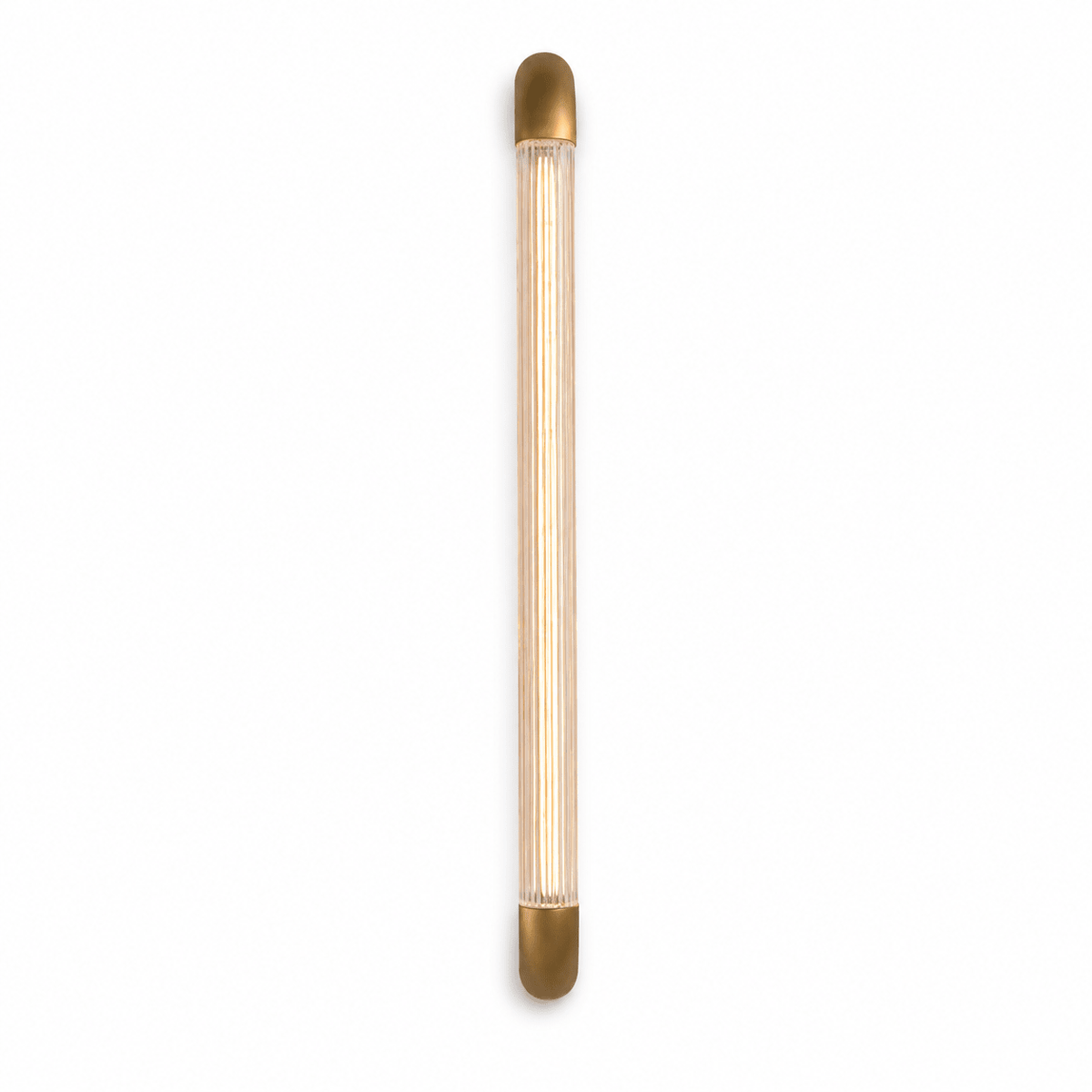 Aurevane Ribbed Glass Wall Sconce