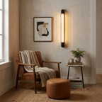 Aurevane Ribbed Glass Wall Sconce