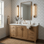 Aurevane Ribbed Glass Wall Sconce