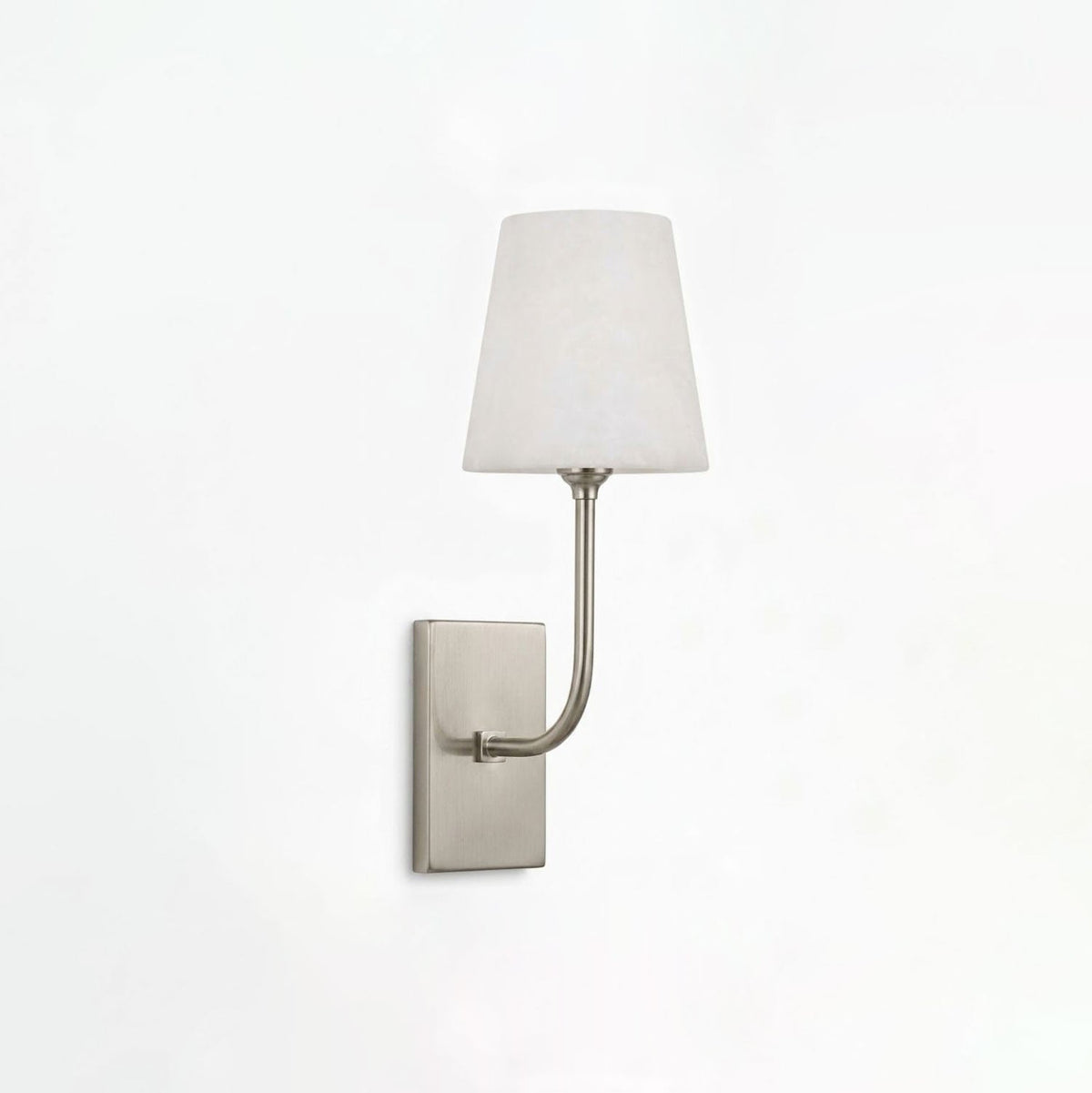 Aurevia Alabaster Tapered Shade Wall Sconce