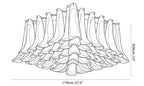 Petal Glass Ceiling Light