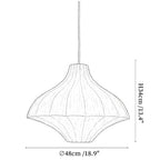 Aurielle Silk Pavilion Pendant Lamp