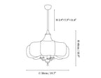 Aurora Bloom Pendant Light