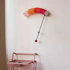 Aurora Gradient Arc Wall Sconce