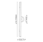 Aurora Rod Wall Light