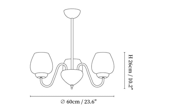 Aurorium Chandelier
