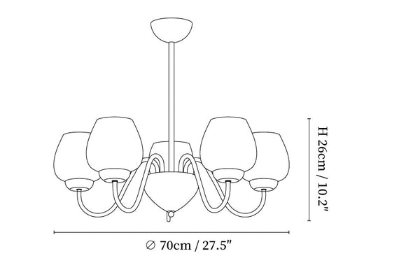 Aurorium Chandelier