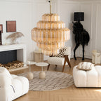 Aurum Cascade Murano Chandelier