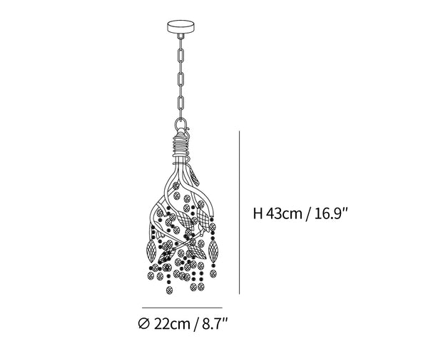 Autumn Twilight Chandelier