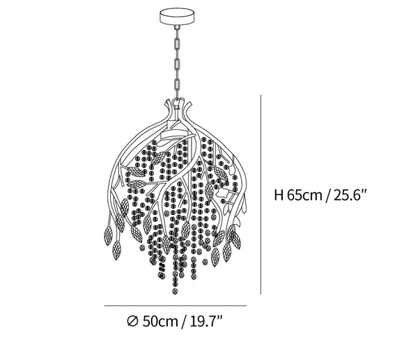 Autumn Twilight Chandelier