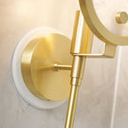 Ava Brass Wall Lamp