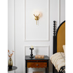 Ava Brass Wall Lamp