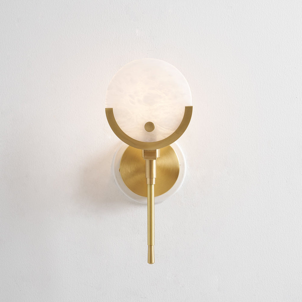 Ava Brass Wall Lamp