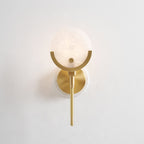Ava Brass Wall Lamp