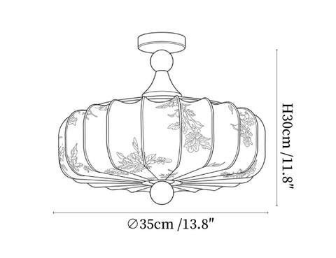 Aveline Bloom Ceiling Lamp