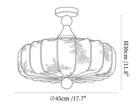 Aveline Bloom Ceiling Lamp