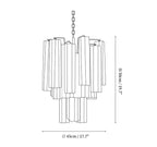 Aveline Glass Chandelier