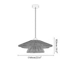 Avelora Paper Rattan Pendant Light