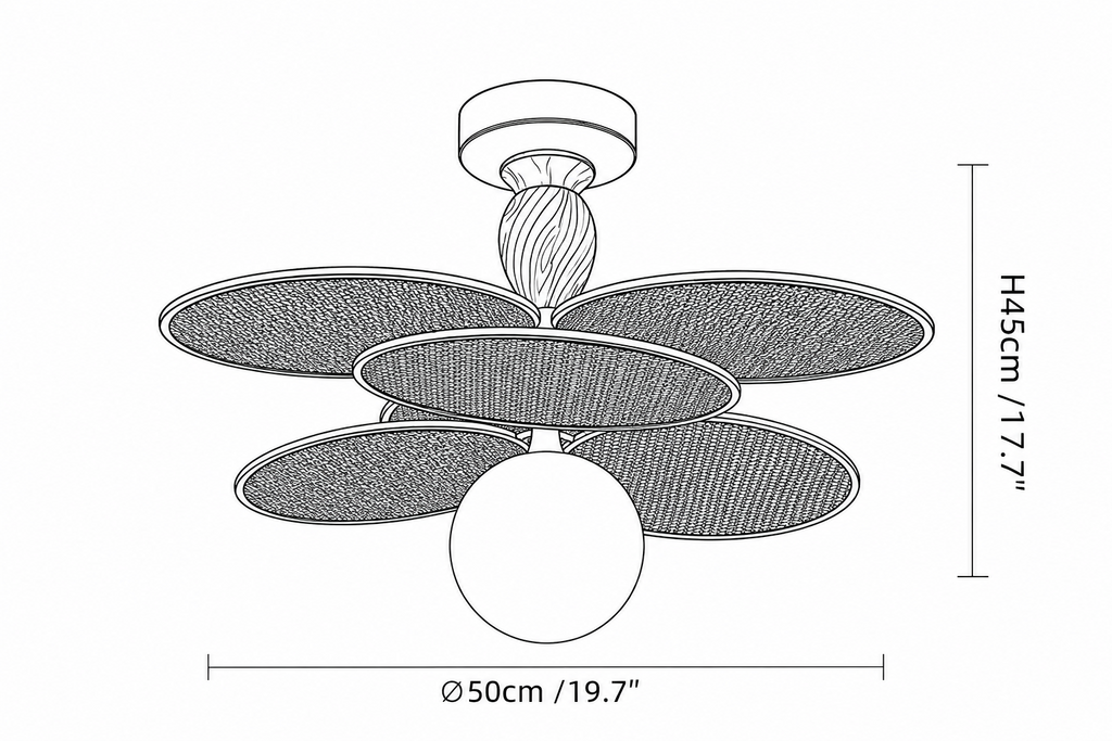 Averis Ceiling Light