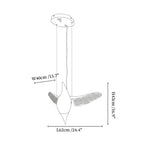 Avian Flight Chandelier