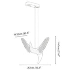 Avian Flight Chandelier