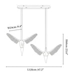 Avian Flight Chandelier
