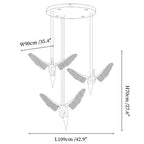 Avian Flight Chandelier