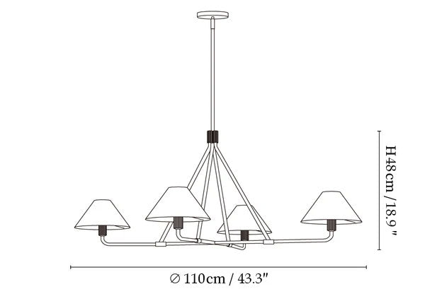 Axis Chandelier