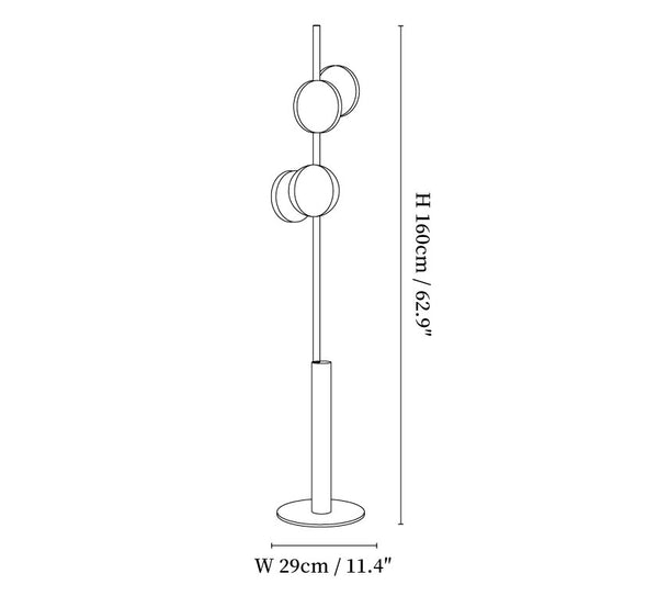 Axis Modular Floor Lamp