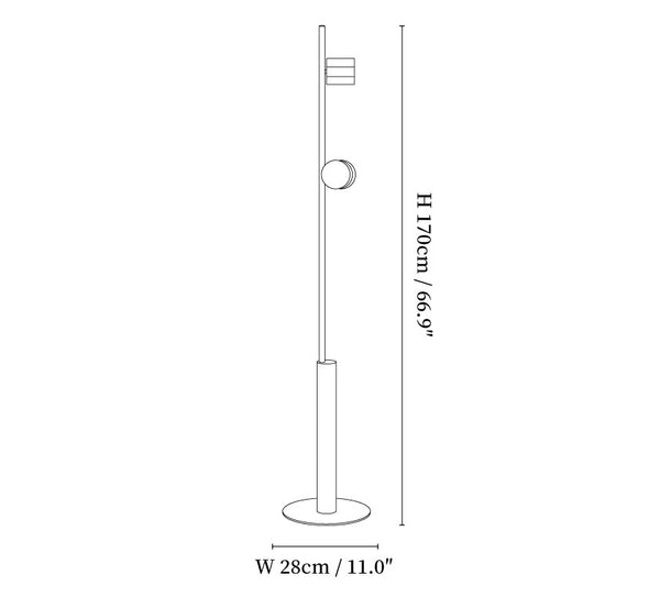 Axis Modular Floor Lamp