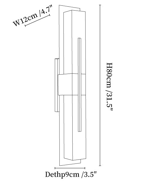 Axis Twin Alabaster Sconce