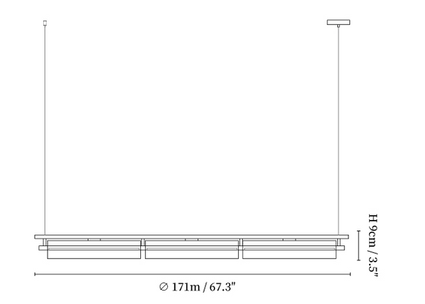 Axya Island Chandelier