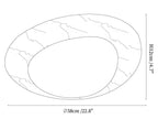 Ayla Marble Ceiling Light