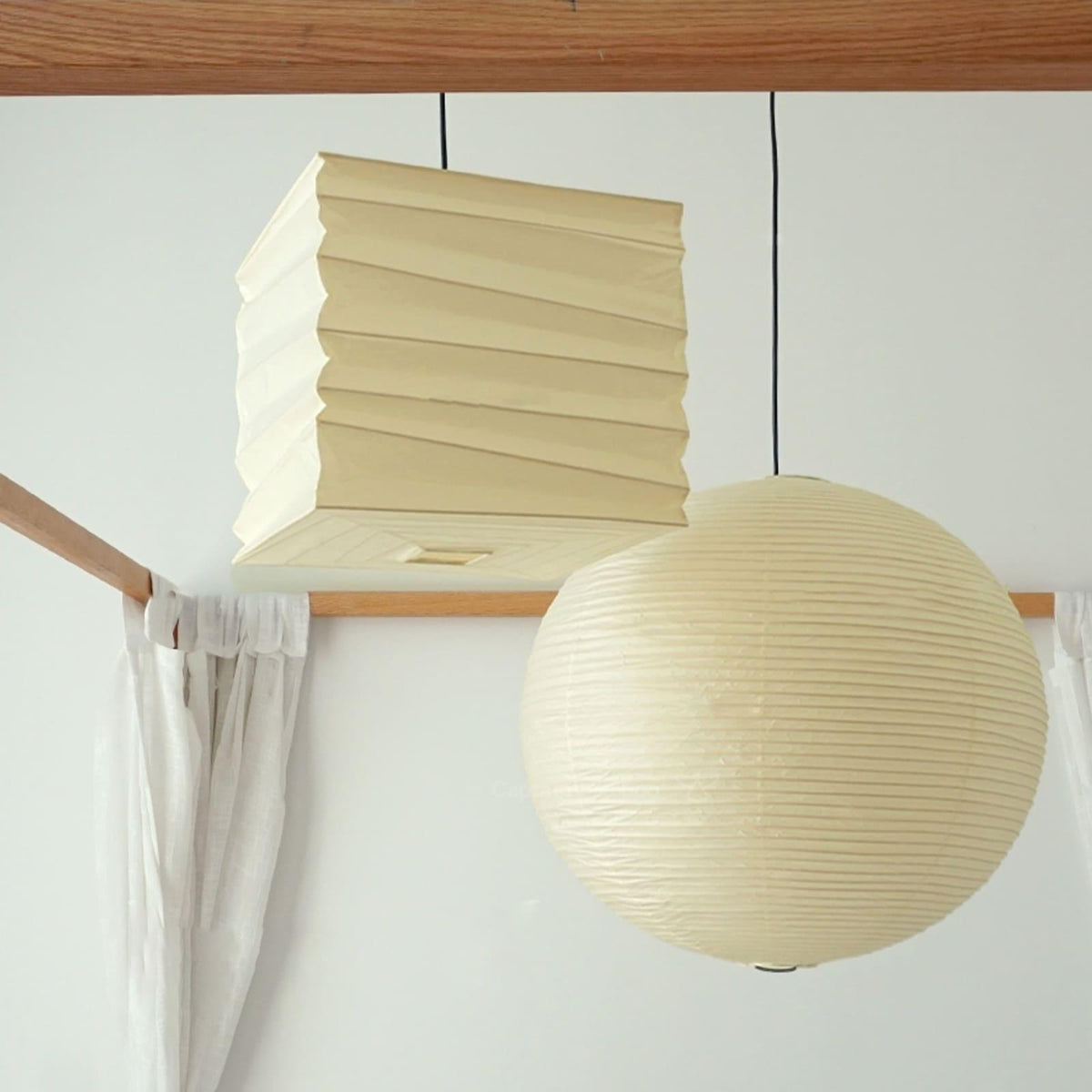 Ayla Paper Cube Pendant Lamp