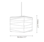 Ayla Paper Cube Pendant Lamp
