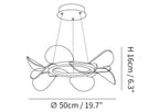 Bain Flying Flowers Chandelier