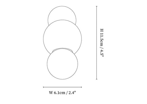 Ball Mounted Wall Light