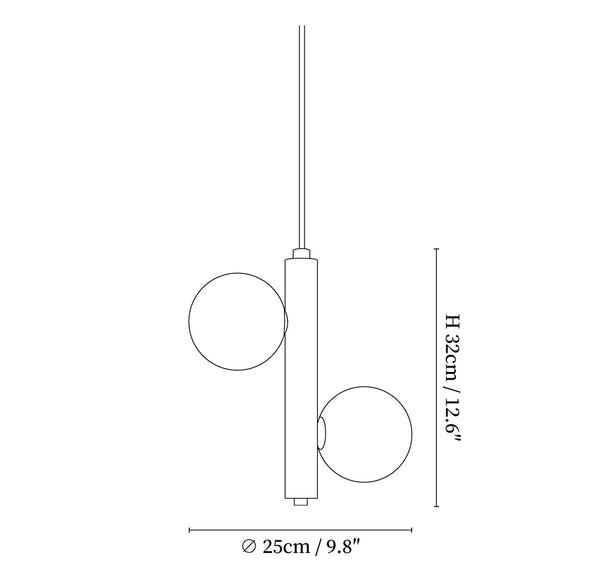 Ball Spheres Pendant Lamp