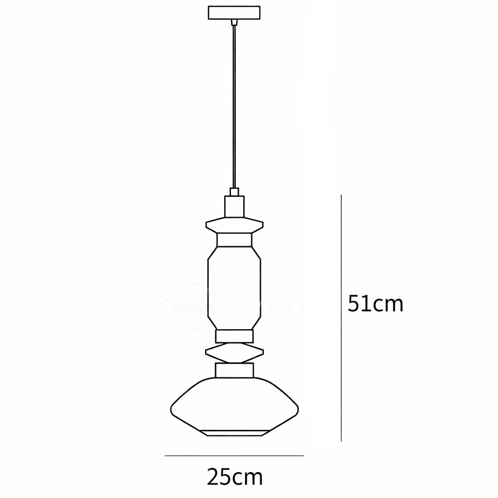 Ballet Pendant Lamp