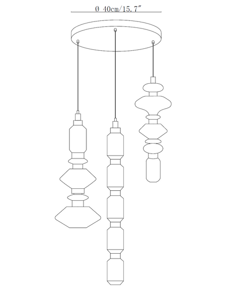 Ballet Pendant Lamp