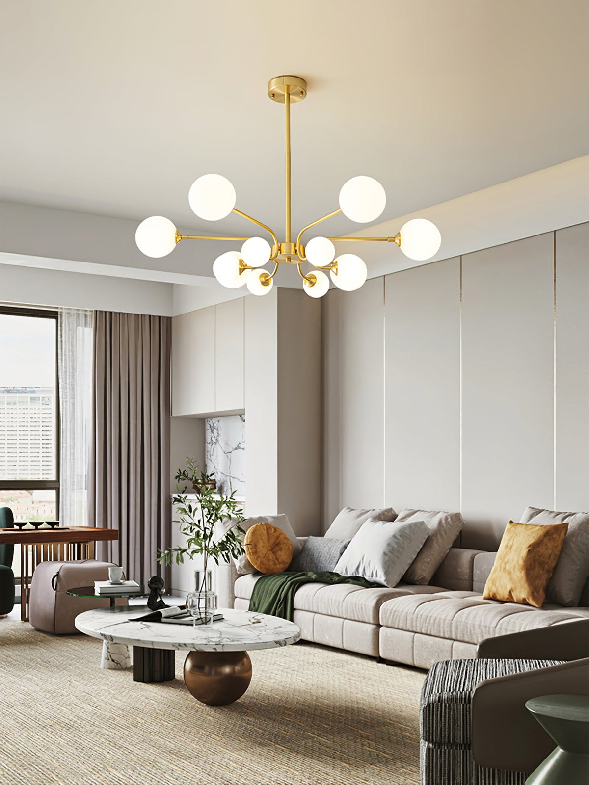 Balloon Ball Chandelier