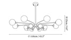 Balloon Ball Chandelier