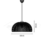 Bamboo Braided Pendant Lamp