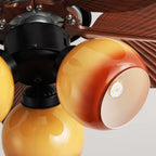 Banana Leaf Breeze Ceiling Fan Light